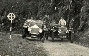 Club President Henry Stonor’s Rolls Royce 20 GCK32 at 6500 ft – 1950s 