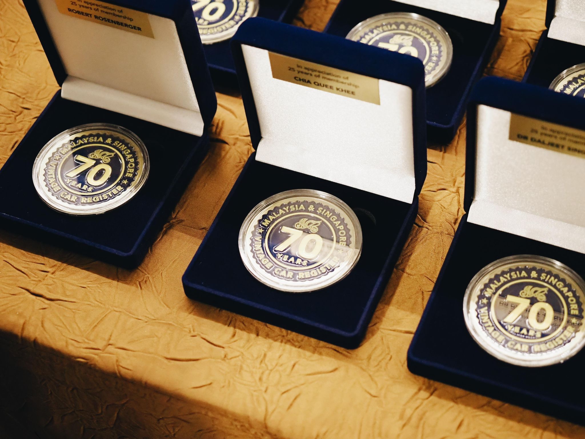 MSVCR Twin 70th Anniversary Galas – Singapore and Kuala Lumpur