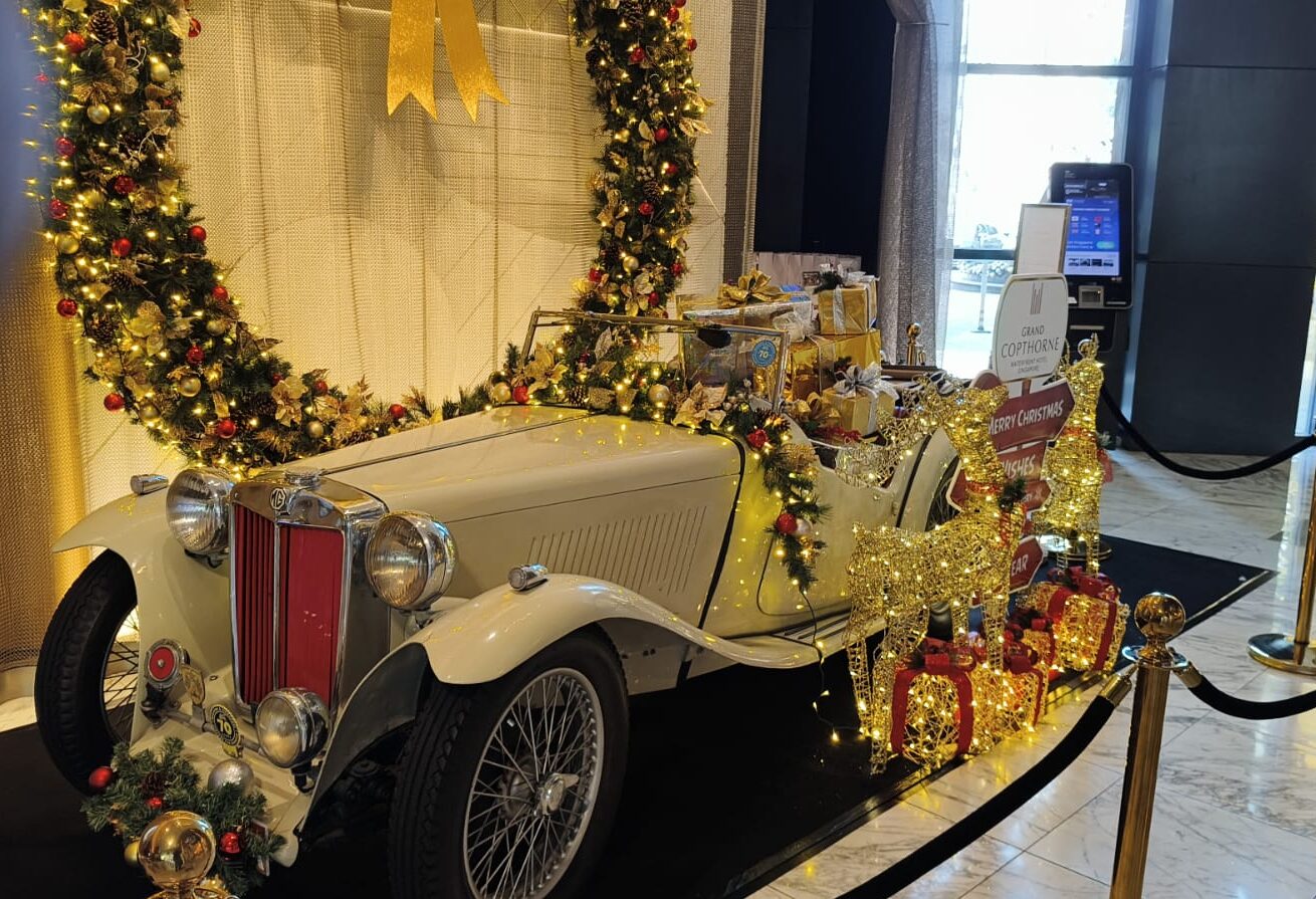 Christmas time is approaching - Come see our display at the Grand Copthorne Waterfront Hotel in Singapore